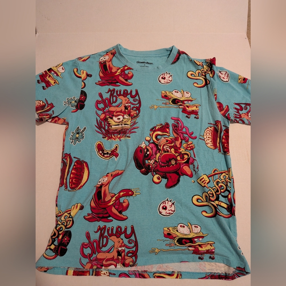 Nickelodeon Blue Graphic Tee
